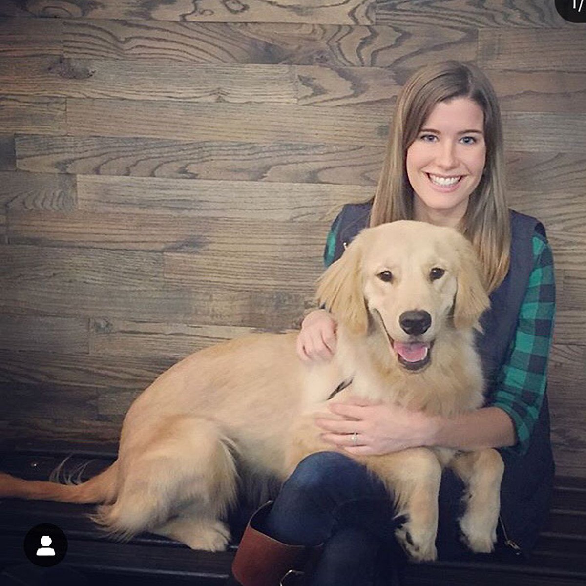 ESCrossroads's tweet photo. Meet Erin &amp; Brody! Erin is an SLP &amp; Brody is her Golden Retriever. Brody joined her family on the best day of Erin's life, not to be confused with the OTHER best day of her life, which was marrying her husband! #furside #thefurside #fursidefriday #ourpets #weloveourpets https://t.co/vVay7oL7OE