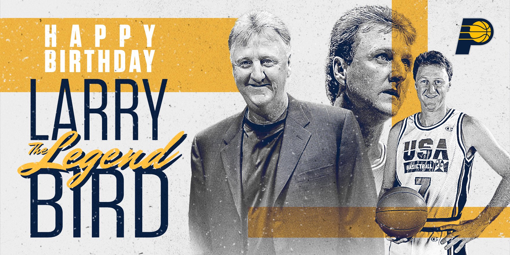 Happy birthday to the Legend, Larry Bird!  