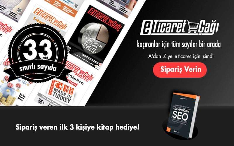 E-ticarete dair her şey bir arada!

Özel konu ve konuklarıyla E-ticaret Çağı dergisinin tüm sayıları şimdi tek pakette. Üstelik sipariş veren ilk 3 kişiye SEO Uzmanı Kaan Gülten'in "Uzmanından SEO" kitabı hediye!

eticaretcagi.com/abone/

#eticaret #EticaretÇağı