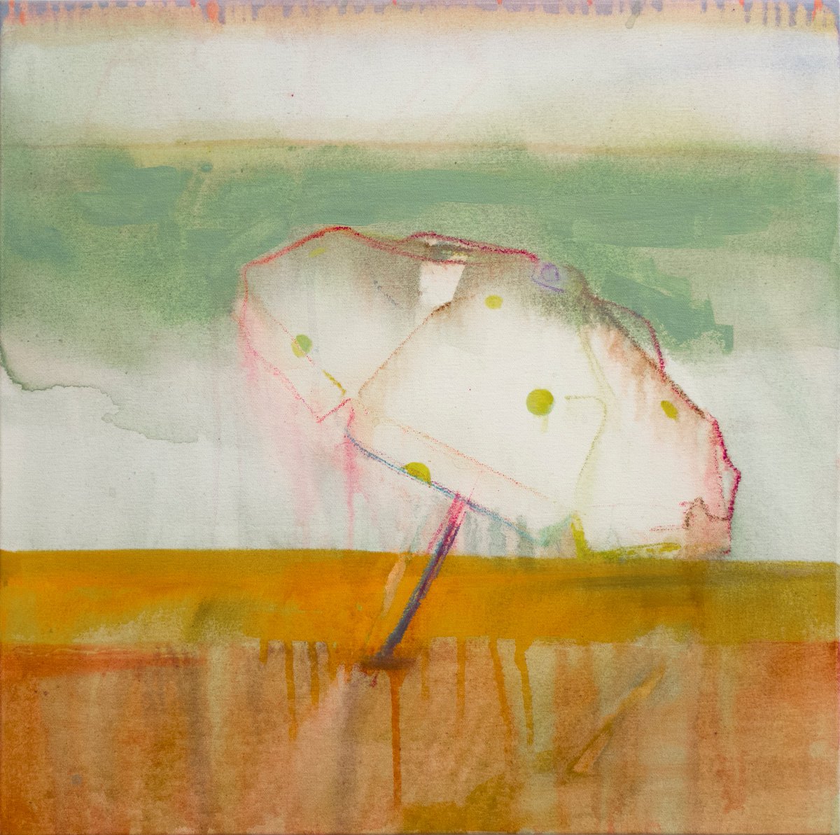 InTotoGallery's tweet photo. Pieroth believes that the west consumes places without fully understanding the history of the destination. People miss out on the vibrancy &amp; history that the "Paradise" destinations have to offer.
'Shade II,Mixed media on canvas,50 x 50 cm'
 #PhilippPieroth #jozi #exhibition #art https://t.co/kdG3CwnJBT