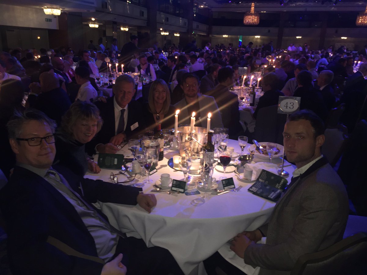 The team from Esse Landscapes enjoying the food and wine. Did I mention the wine @Bali_awards #baliawards2018