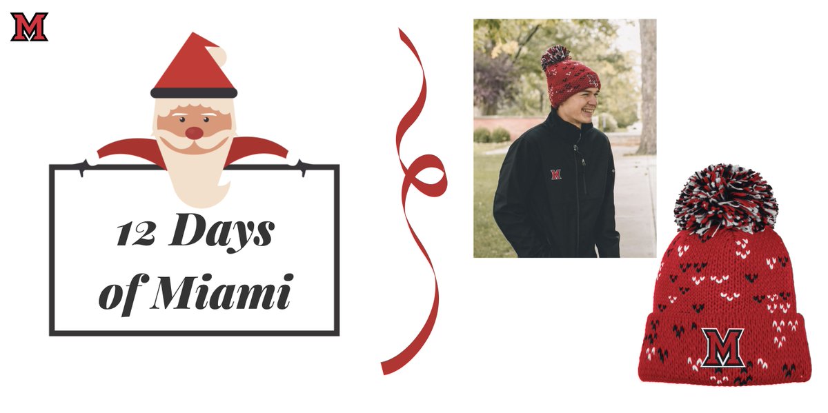 ShopMiamiOH's tweet photo. Happy Day 7 of #12DaysOfMiami! Tis the season for cozy winter hats ❄️ RT &amp; FOLLOW for the chance to win this #MiamiOH @Adidas hat from @DuBoisMiami https://t.co/3V1tPPvysy https://t.co/pRQDJFmD2g
