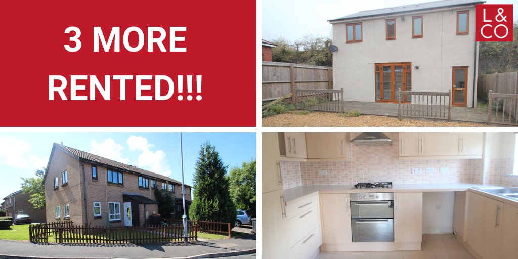 LuscombeandCo's tweet photo. 😮👍Wow, another 3 PROPERTIES RENTED! Some call it the quiet season, but not here at Luscombe.

✅ Let’s get your properties warmed up this season! Get yours listed TODAY! Call Anna on📱📞 01633 265222 for more details!

#anotherrented #anotherlet #let #newport #property https://t.co/SnLrW5bCiL