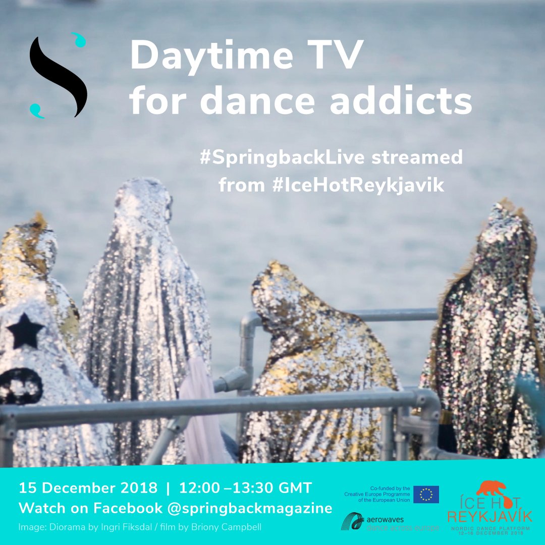 springbackmag's tweet image. Let&apos;s start unveiling #SpringbackLive from #IcehotReykjavik guests and contents!

👉 Adventurous @ka_bradley , #Springbackmag associate editor, will explore dance in site-specific performances featuring Ingri Midgard Fiksdal and Kitt Johnson X-act!
