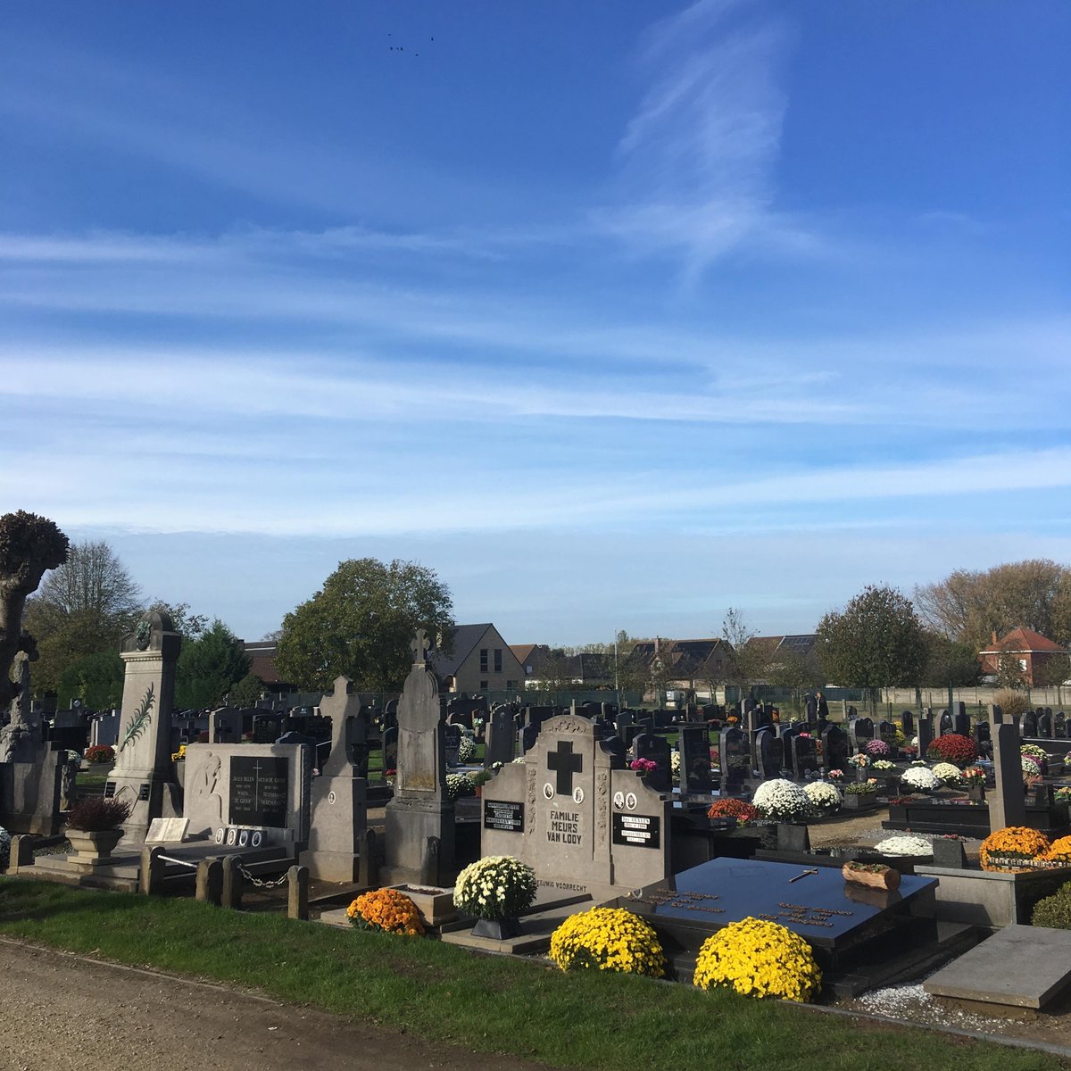 Wegens omstandigheden zal de begraafplaats in Van Reynegomlaan gesloten zijn op maandag 10 december 2018 van 8.00 tot 12.00 uur.