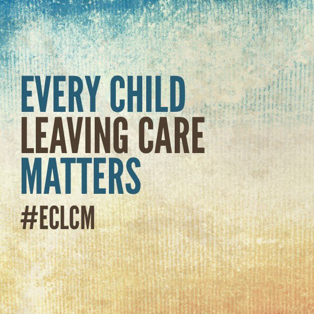 We have to keep banging the drum for OUR children until we see the changes needed and implemented. Not some, not most, but EVERY Child Leaving Care Matters #ECLCM