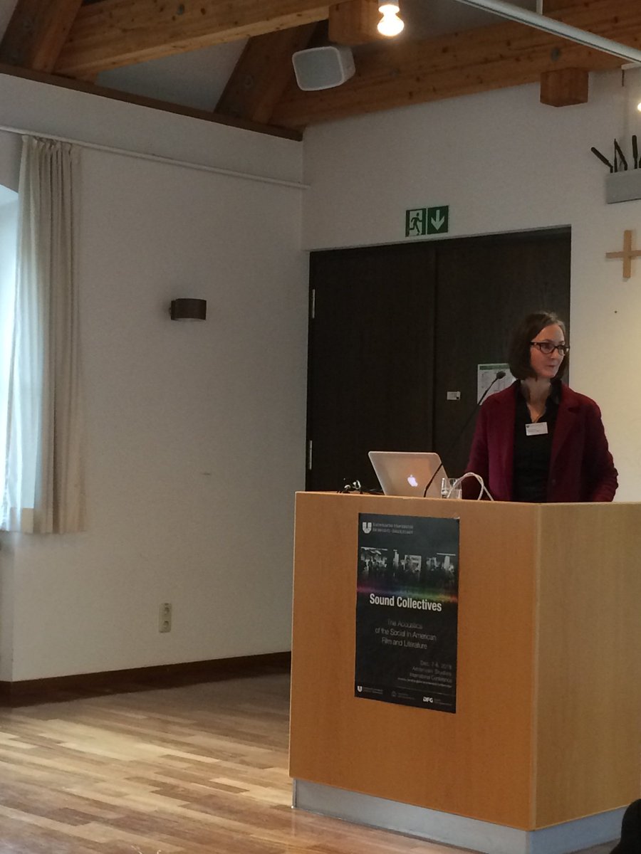 soundingoutblog's tweet photo. Helen Hansen @HelenExeter is now discussing women's labor in film sound, moving toward a fuller history. #SoCo18 https://t.co/8tG3nKQdjU