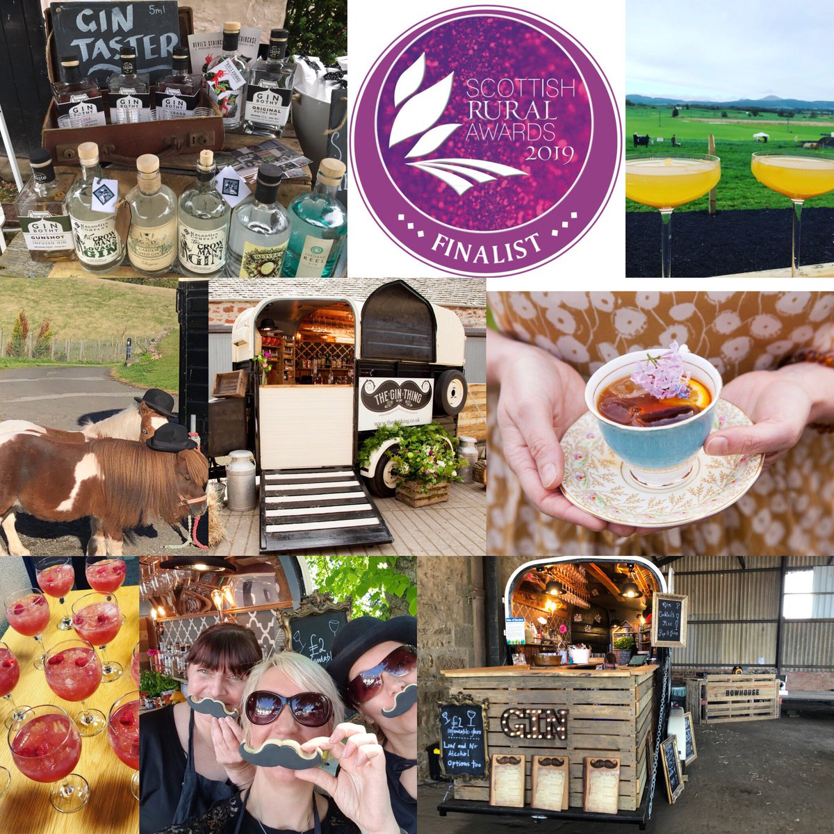 Woohooo, FINALISTS #RuralBusiness #ScottishRuralAwards #dothingsyoulove #lovecraftgin #mobilebar #hireus #VisitScotland