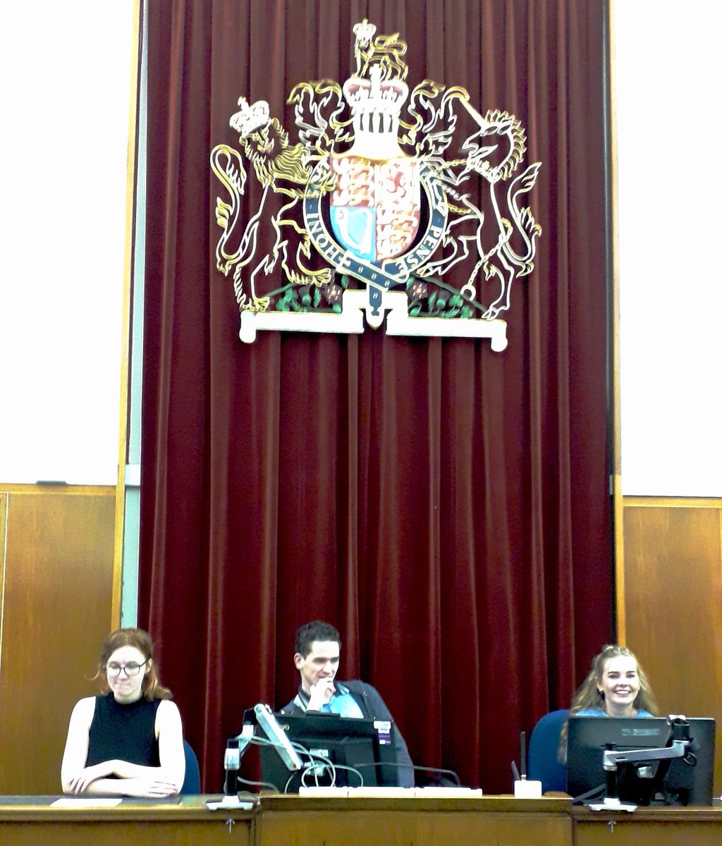 As part of #BritishValues Week our journalism and business students visited Portsmouth Magistrates' Court. They had a look around the holding cells and were even allowed to sit on the bench! <a href="/HCBusiness1/">Highbury Business</a> <a href="/HighburyJournos/">Highbury Journalists</a>