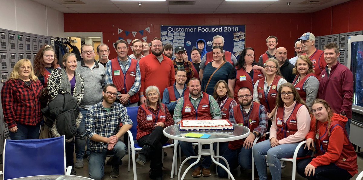Thank you <a href="/1193Lowes/">Lowes #1193</a> for making the last 4 years remarkable!  I felt like part of the family from day one.  This is a great team that I will truly miss.  Thank you for all of your hard work and dedication to our customers!