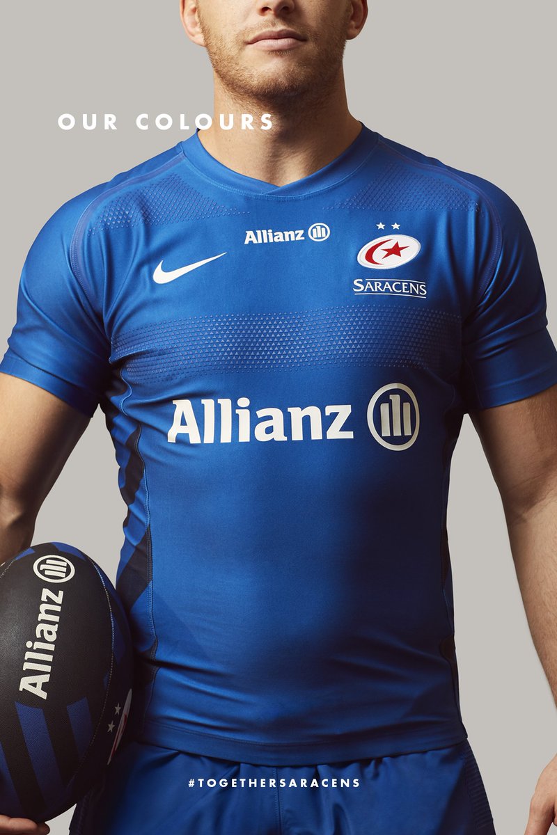 saracens rugby jersey