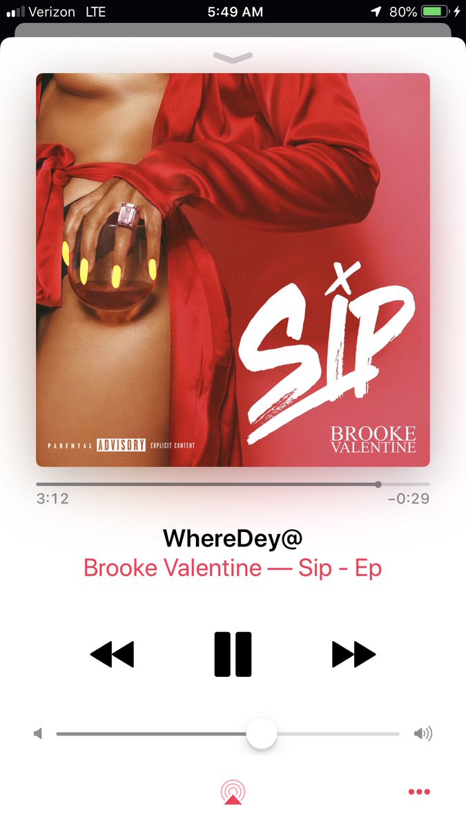 ZachyMorris's tweet photo. I am sincerely loving @4everBrooke #SipEP this project is special!! Brooke I love you ❤️💯🥰🔥 https://t.co/BrN0UjsQAU