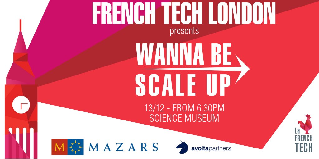 Last call for our coming <a href="/FrenchTechLON/">La French Tech London</a> #Scaleup conference &amp; Xmas Party <a href="/sciencemuseum/">Science Museum</a> London ! Join us, learn from success &amp; failures &amp; boogie with a glass of bubbly ! Register her bit.ly/wbs-vol1234