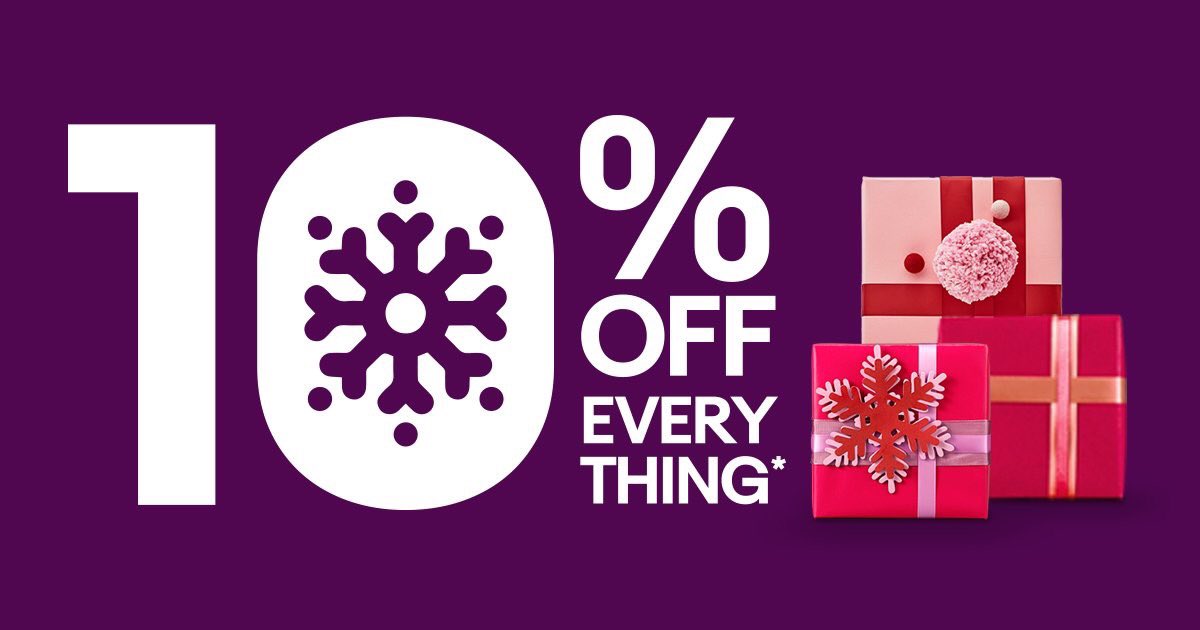 gizmosattic's tweet image. Use coupon code PHLDAYTEN by 12/8, 3am PT for 10% off EVERYTHING.*
ebay.com/str/gizmos-att…
#FlashSale #FillYourCartWithColor #Ebay #SuzysZoo #Scrapbooking
*No min, $100 max. For registered users in US, CA, LATAM, &amp;amp; the Caribbean.