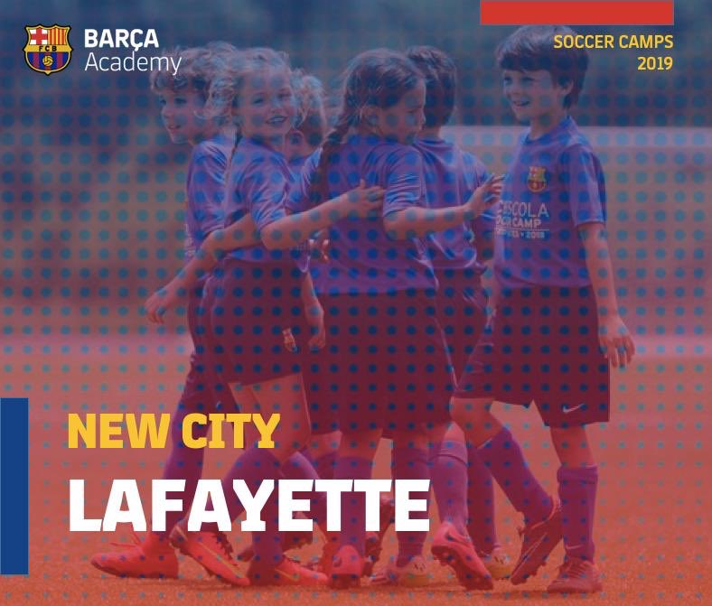 LafayetteDynamo's tweet photo. We are happy to announce that we will be hosting an official Barça Academy Camp this summer! June 3-8 in YSC, ages 6-18. FC Barcelona is coming to Lafayette!
Sign in https://t.co/LlblekamrF  
#barça #fcbcamps #tikitaka #barcaacademy #soccercamp  #youngsville  #lafayette  #⚽️ https://t.co/zpxn0Fbzm1