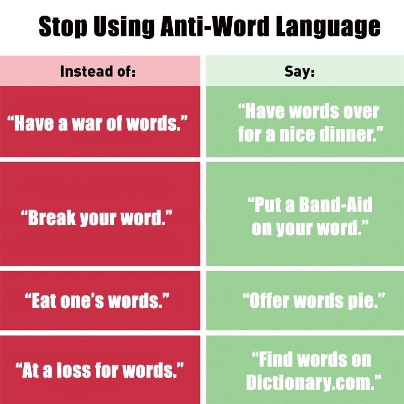 Dictionarycom's tweet photo. More pie. Less pain. #WordsMatter https://t.co/rte4GKju9W