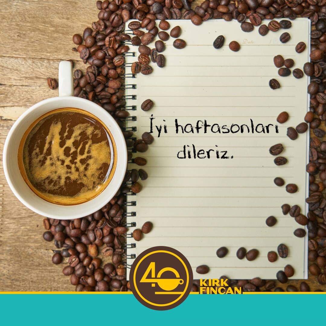 Kırk Fincan ailesi olarak iyi haftasonları diler, Soli ve Pozcu şubelerimize kahve içmeye bekleriz ☺️
#mersin #pozcu #mersincoffee #mersinkahve #soli #mezitli #torosüniversitesi #mersinüniversitesi #coffee #weekend #friday #coffeetime #kahvezamanı #mersinprovince