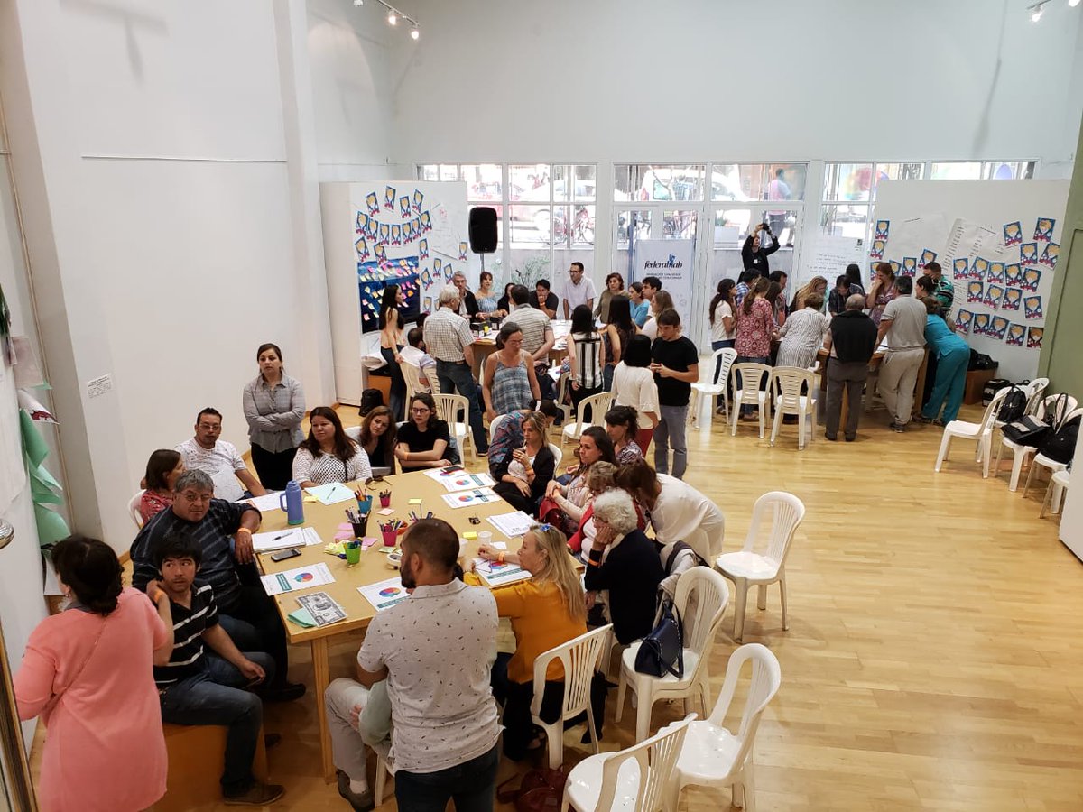 NQN_LAB's tweet photo. Por la mañana, el #FederalLab siguió trabajando para rediseñar el presupuesto participativo de #GralPico https://t.co/RkscUGQ4Kr