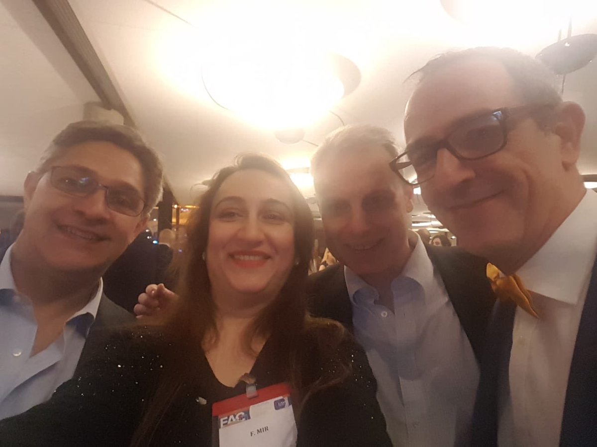 Furdaneta1's tweet photo. Great friends and colleagues F. Mir, A. Higgs & M. Sorbello. Look forward to seeing you very soon in Amsterdam #WAMM2019 #EAC2018 https://t.co/MjQ0QgqJ2X
