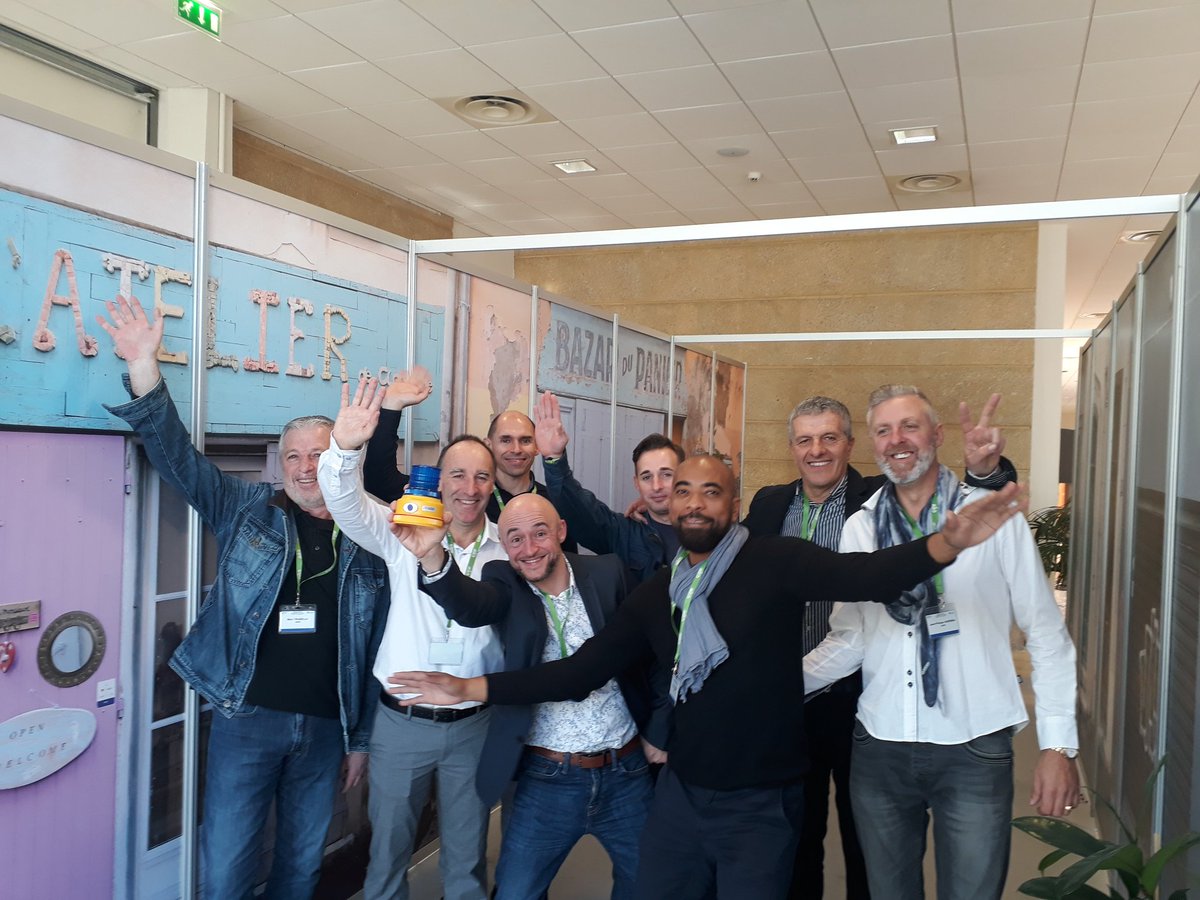 Une superbe #équipe d'animateurs de stands et d'ateliers aujourd'hui à la Matinale de la #sécurité des Réseaux à #Marseille Merci!!! #GRDFMED #ProtegeNosReseaux #DO <a href="/eric_froidevaux/">Eric Froidevaux</a> <a href="/ButtaPierre/">Pierre Butta</a> <a href="/jescande81/">ESCANDE Joël</a> @ismoflanGRDFMED <a href="/Romualdca/">Romuald Carre</a> <a href="/CAucomte/">Christian AUCOMTE</a> @spiarulli13 <a href="/HMALINAUD/">Hugues Malinaud</a> <a href="/olivari34/">MO</a>