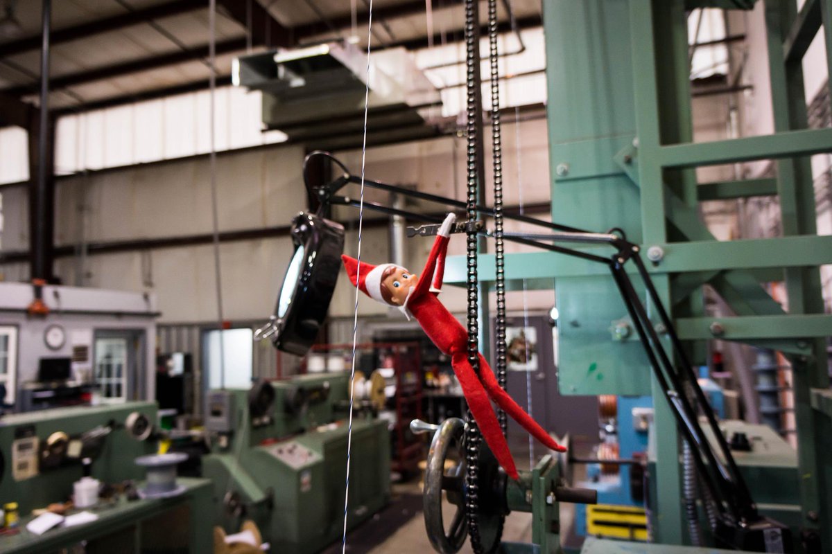 WireMasters's tweet photo. It's a busy day in our processing department customizing your wire! Glad we have the help of Willie the Wired Elf-Info:https://t.co/h96BvGaLrQ
#elfontheshelf #WilliedTheWiredElf #MRO #aerospace #defense #wire #cable #milspec #WireMasters https://t.co/fwWtVAMiX8