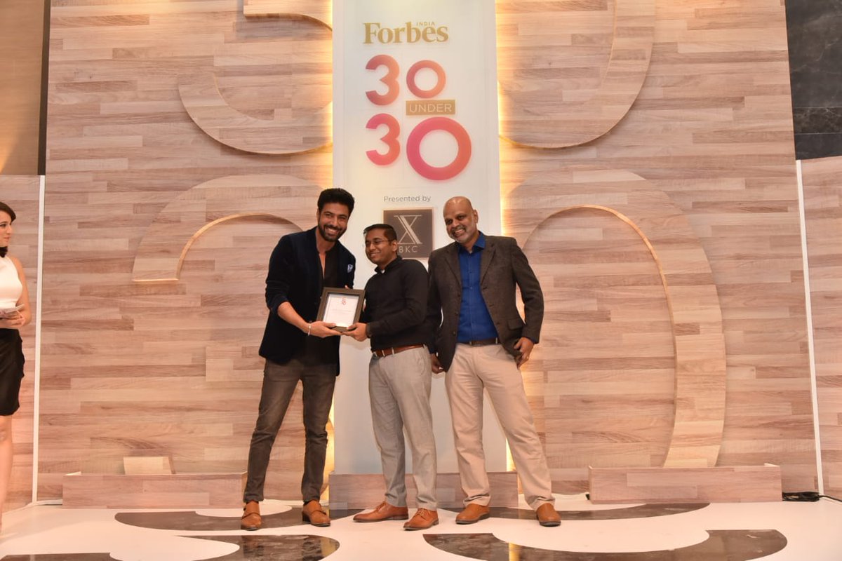 <a href="/satishkannan16/">Satish Kannan</a> of 
<a href="/DocsApp_in/">DocsApp is now MediBuddy</a> find a place in the list at #ForbesIndia30u30 for making healthcare more accessible.