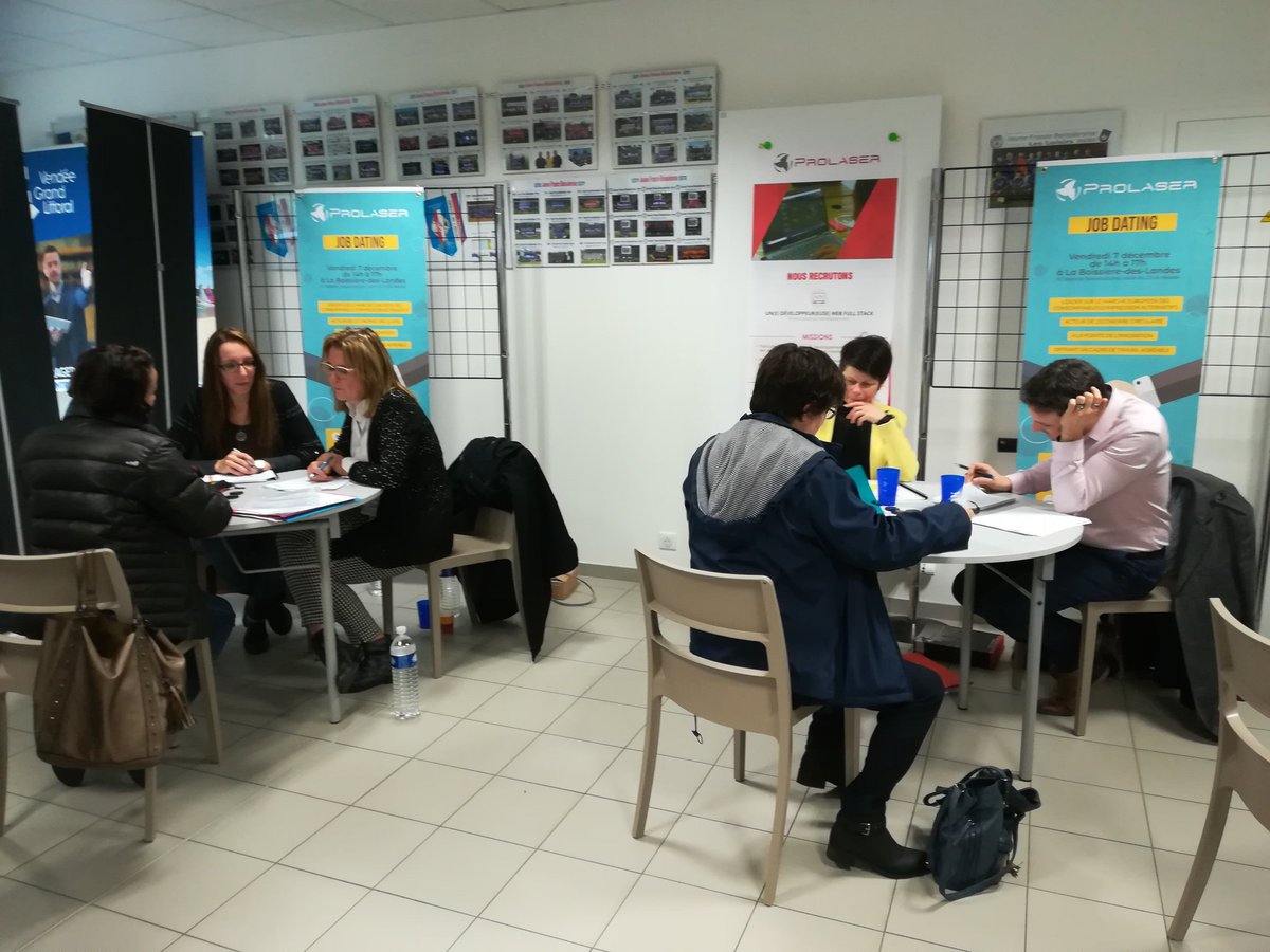 VGrandLittoral's tweet photo. #Emploi Job-dating #prolaser à La Boissiere-des-Landes. +de 150 personnes présentes. Une belle réussite pour cette initiative de @VGrandLittoral qui vise à faciliter le recrutement des entreprises du territoire. https://t.co/rrSIivnKDZ