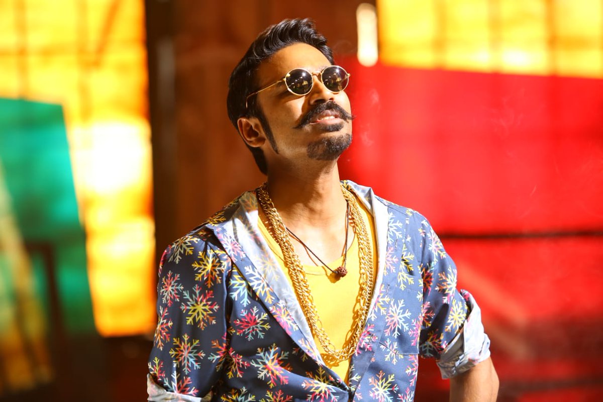 XpressCinema's tweet photo. #Dhanush from #Maari2, co-starring #SaiPallavi, #Kreshna, and #TovinoThomas. https://t.co/ZaDvzfi5SL