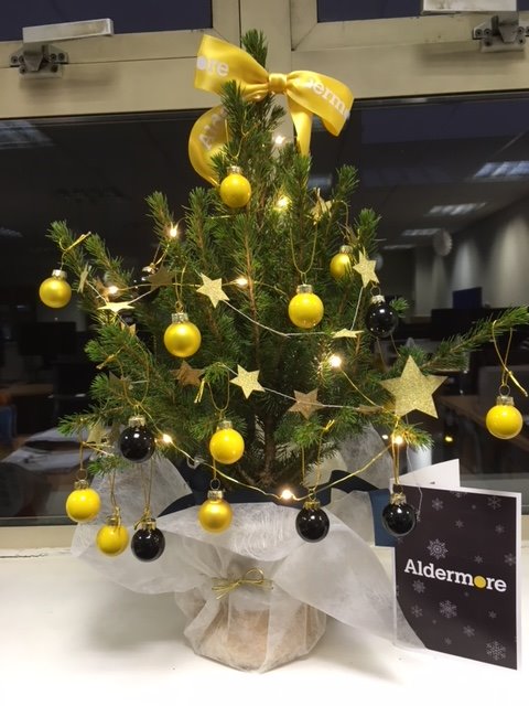 Thank you <a href="/AldermoreBank/">Aldermore Bank</a> for the cutest little Christmas tree :-) Wishing you a very Happy Christmas from all at Capex #aldermorebank #itschristmas #christmasgifts