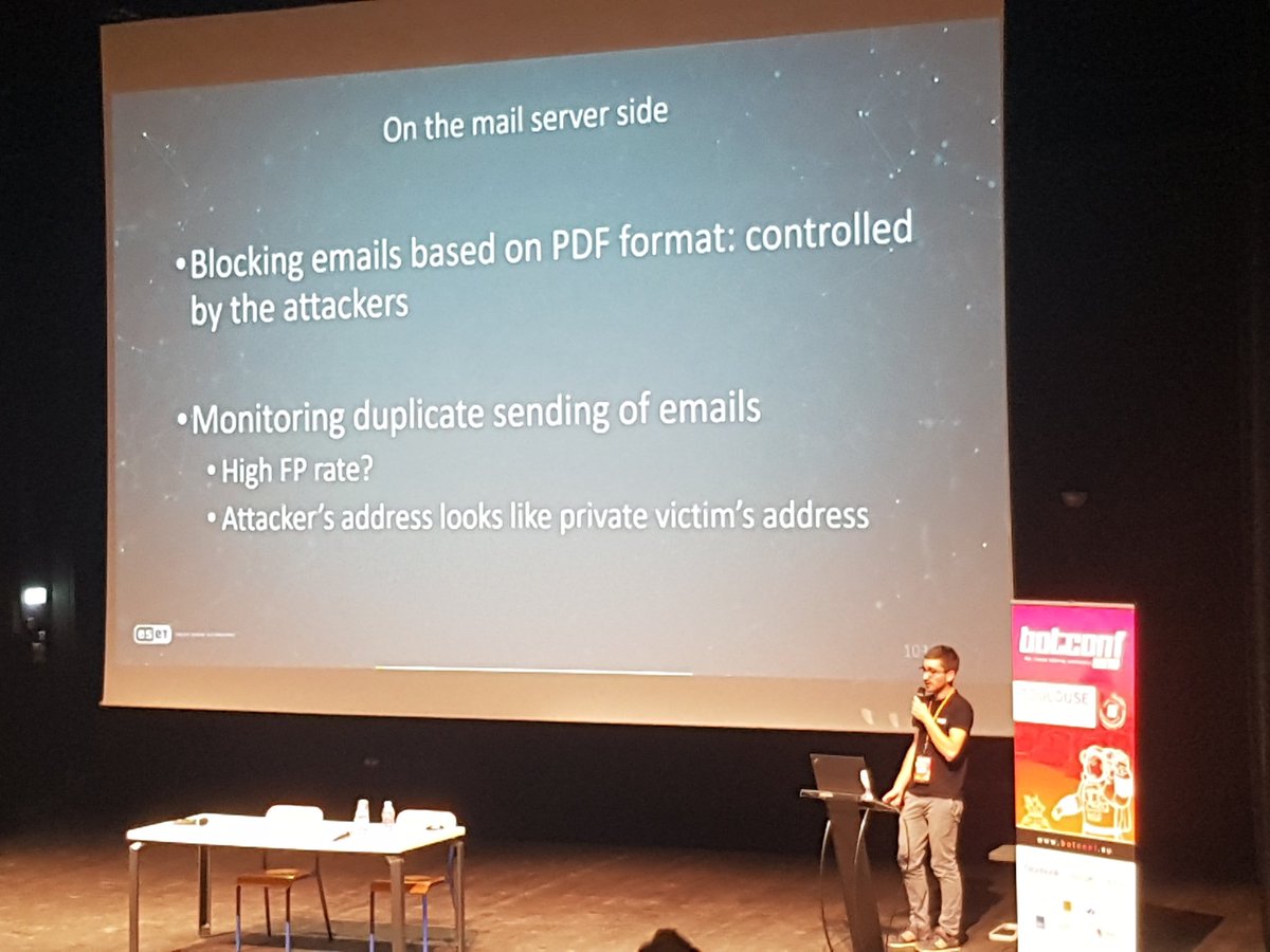 Very interesting analysis of turla activities and a resilient outlook backdoor by @matthieu_faou #Botconf2018 #eset  #blueteam #botconf