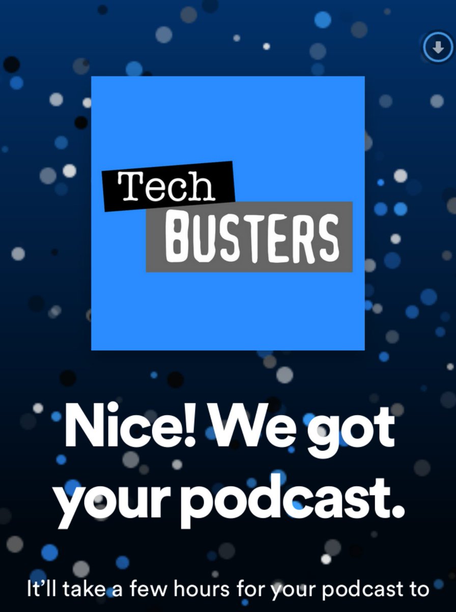 techbustersve's tweet image. Hola! Estamos muy contentos de anunciar que ahora pueden escuchar nuestro podcast a través de Spotify. #Tecnología