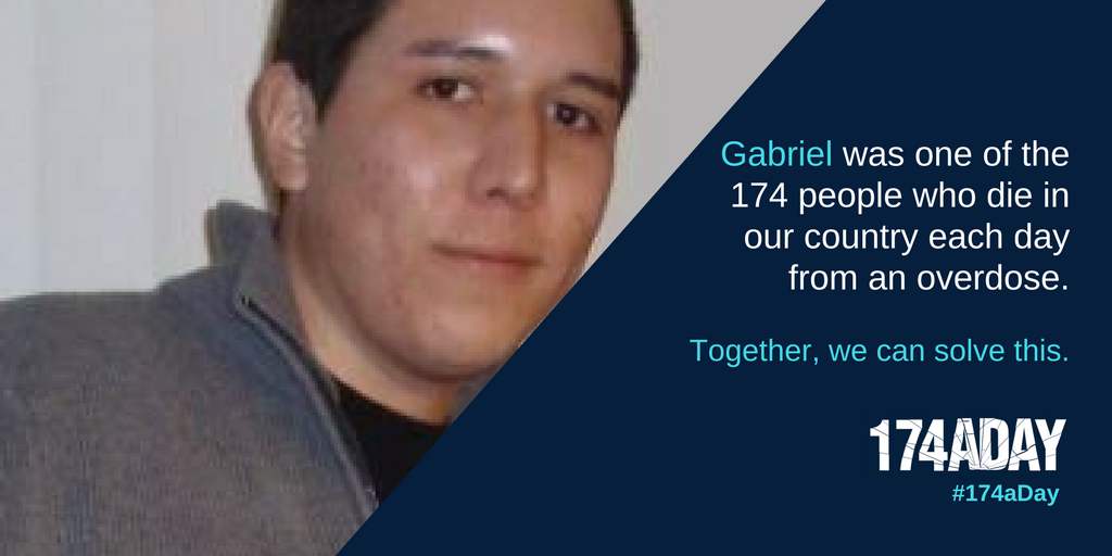 174aDay's tweet photo. “The week he came back I was in heaven; I made all of his favorite foods, ordered whatever he wanted to eat, enjoyed his company and talked to his friends who came to visit. We were starting over,” Gabriel’s mother Tina remembers. #174aDay https://t.co/LSa5xMqWgS https://t.co/UrFfAfEsO3