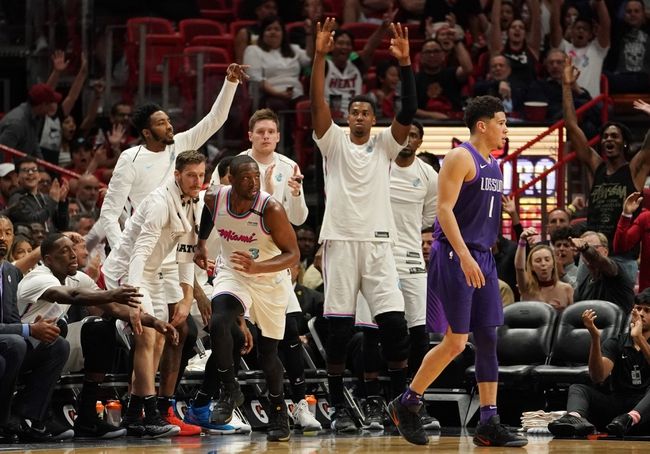 Sports Chat Place On Twitter Phoenix Suns Vs Miami Heat 12 7 18 Nba Pick Odds And Prediction Sports Chat Place Https T Co W075jbqprk Nba Nbapick Freepick Freepicks Sportsbetting Expertpick Vegas Suns Timetorise Heat