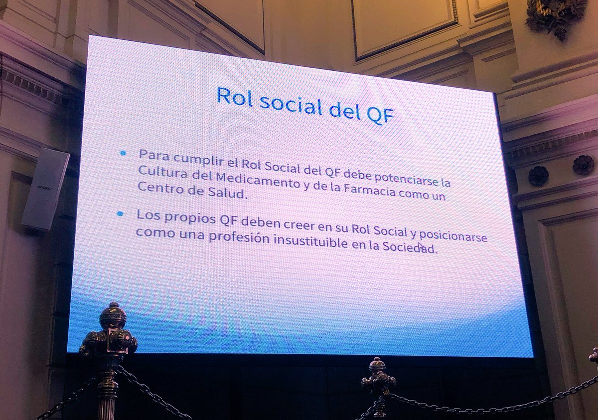 ServiciosFarma1's tweet photo. [PRIMER CONGRESO NACIONAL DE SERVICIOS FARMACÉUTICOS] 
#congresoSSFF @ColegioQFyBQ 
@DrEnriqueParis https://t.co/s7l1RGgUEv