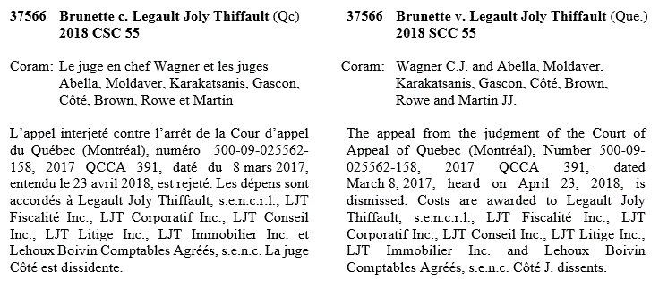 Supreme Court Of Canada Appeal Judgment Rendered Today Sccappeal T Co Qjsiyupv8w T Co Yowhcaxo3r Twitter