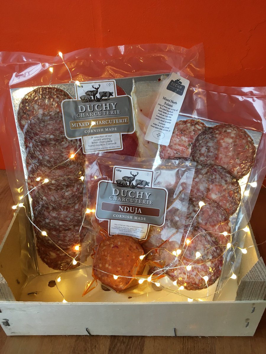 Also amazing charcuterie from <a href="/DuchySalami/">Duchy Charcuterie</a> available in our St Agnes shop #ChristmasCovered