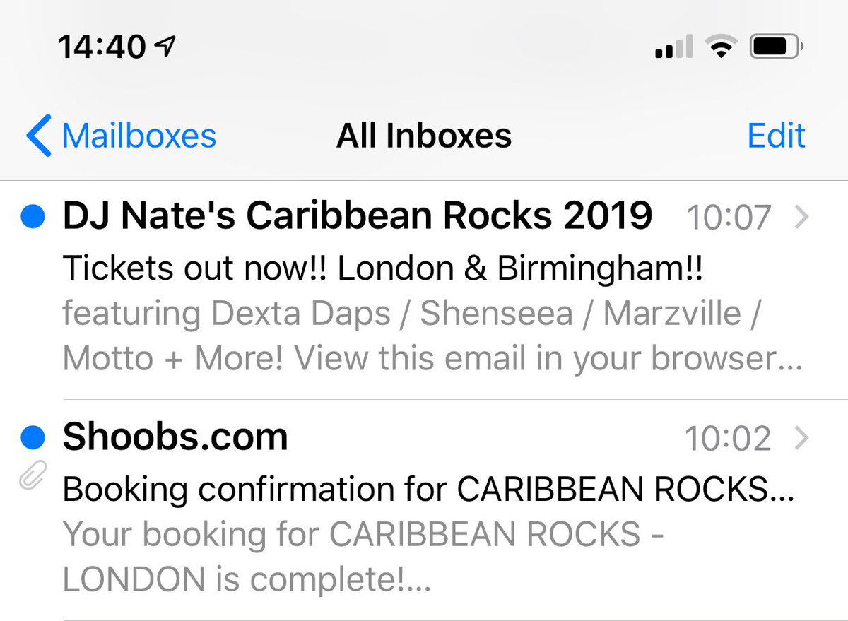 I bought the squad’s tickets to #CaribbeanRocks so early, the reminder came after. I had gone back to sleep 😂