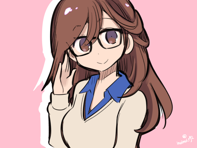 「眼鏡宇佐元さんかわいすぎですね #アリスギアお絵かき 」|乾ぬいのイラスト
