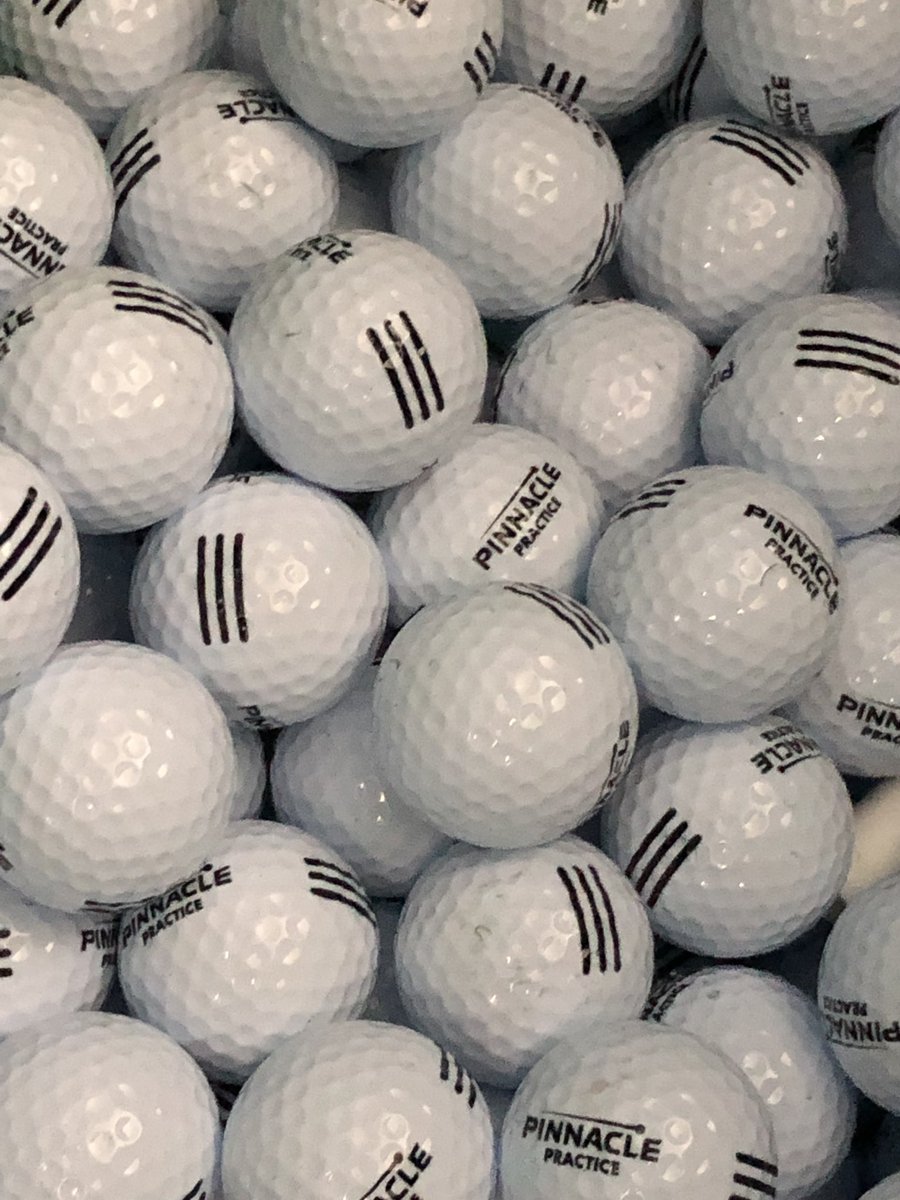 Nice commitment to your golf game. My partners <a href="/SuperdomesOTT/">TMSI Superdomes</a> just put 30000 brand new Pinnacle practice balls into play!!
#bettergolf #85ydsballflight