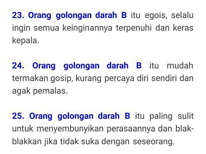 ELFish_JOYers's tweet image. Ya beginilah gue yang gue banget peffth
#TipeB #B #BloodTypeB