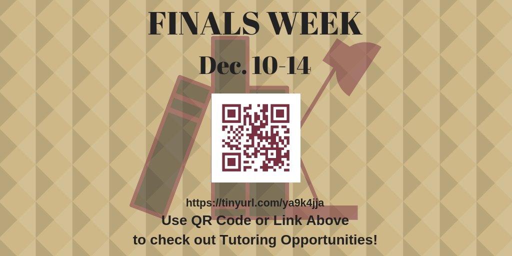 advisingfirst's tweet photo. Finals week is almost upon us, Noles... Let's do this!! #FSUAdvisingFirst https://t.co/8mjXI2bwn5