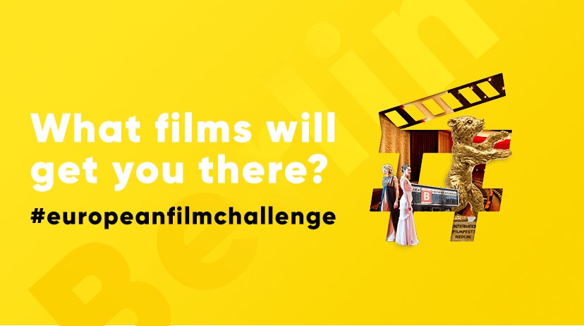 MovingDocs's tweet image. Share your love of European cinema, take part in #europeanfilmchallenge and win a dream trip to @berlinale !

europeanfilmchallenge.eu