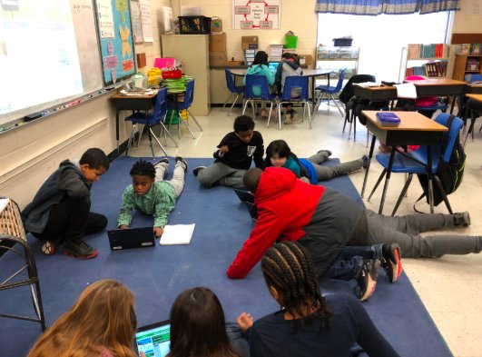 GranvilleTechPD's tweet photo. Students @butnerstemes completed the #GCPSHourofCode with Ms. Vickers! #GCPSTech #HourofCode @codeorg https://t.co/GFreyrlfSt