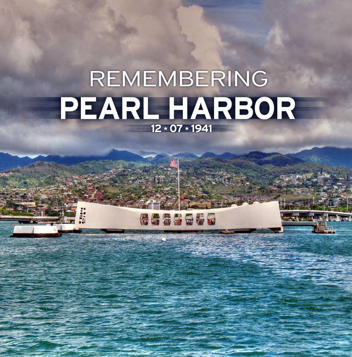 GoArmy's tweet photo. Dec. 7, 1941 is a date which will live in infamy. 

Remembering #PearlHarbor. https://t.co/fypaeBQrdm