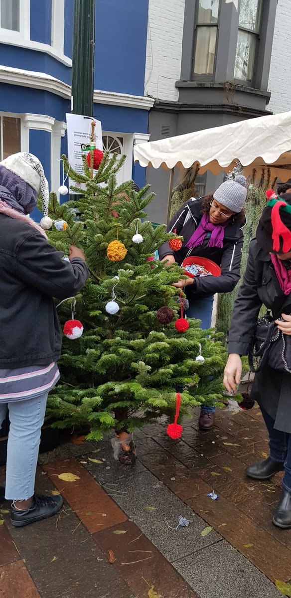 tbapent's tweet photo. Don't forget our Christmas Tree at Portobello Market! #tbapxmas18 https://t.co/CcnWGRotEH