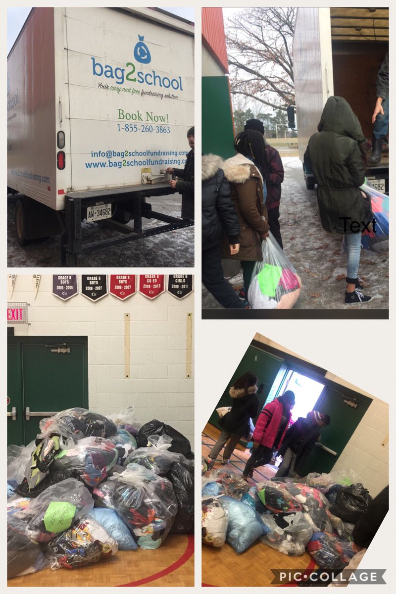 St. Margaret’s Eco Team would like to say a very big “Thank you “ to all the families Bag2School donations. We help the environment by reducing landfill waste and reusing these clothes and shoes.
@bag2schoolna @tdsb_SMPS @LC3_TDSB @EcoSchoolsTDSB #recycletextiles #bag2school