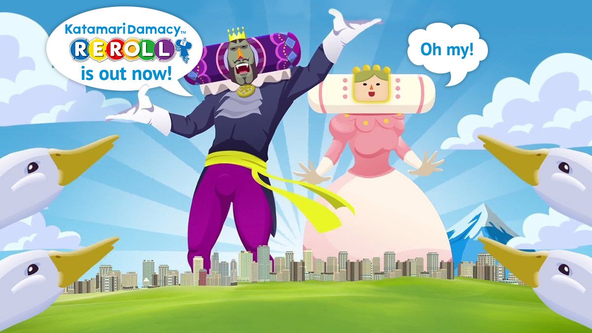 *muffled Chamillionaire - Ridin' plays in the distance*

Indulge in the colorful insanity that is <a href="/KatamariDamacy/">KatamariDamacy</a>, one of the most wonderfully bizarre and captivating games of the 2000’s… in its high definition remaster, #KatamariDamacyReroll!

🏀 bit.ly/2RLIJdP