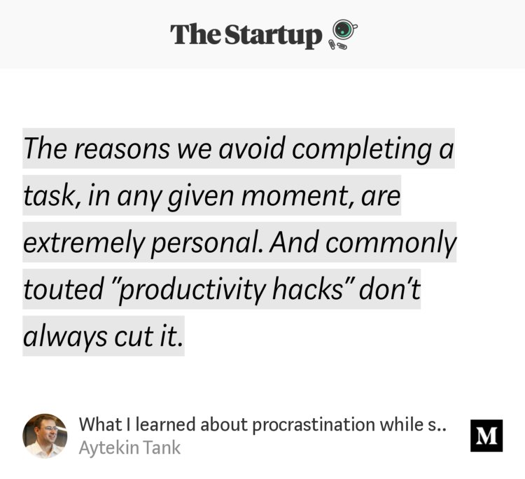 EzzyRaffy's tweet photo. #sidebusiness facts "What I learned about procrastination while scaling my startup to 4.2 million users" - @aytekintank https://t.co/j9fra8o1T2 https://t.co/JsnMPxjDEg