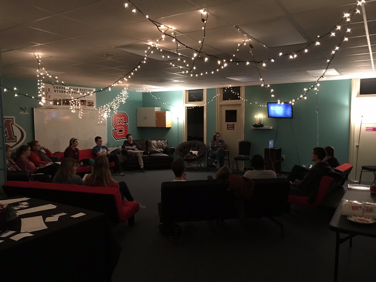 CBSFRaleigh's tweet photo. That's a wrap! We ended a great fall semester with a service of Lessons and Carols last night! 

Remember: we journey this road of Advent, not alone, but as community. https://t.co/mWMFWxwodU