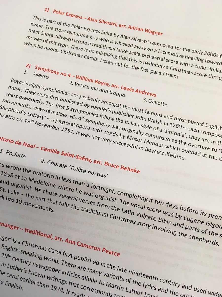 chamaleonflutes's tweet photo. Programme notes written! - We’re all set for our Christmas Concert tomorrow! Come along to @MillHillChapel at 6.30pm. Tickets £3 OTD. Proceeds go to The Conversation Club. https://t.co/Aw4VFD8nB3